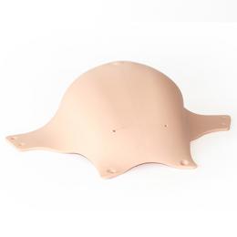 切開創付き腹部スキン